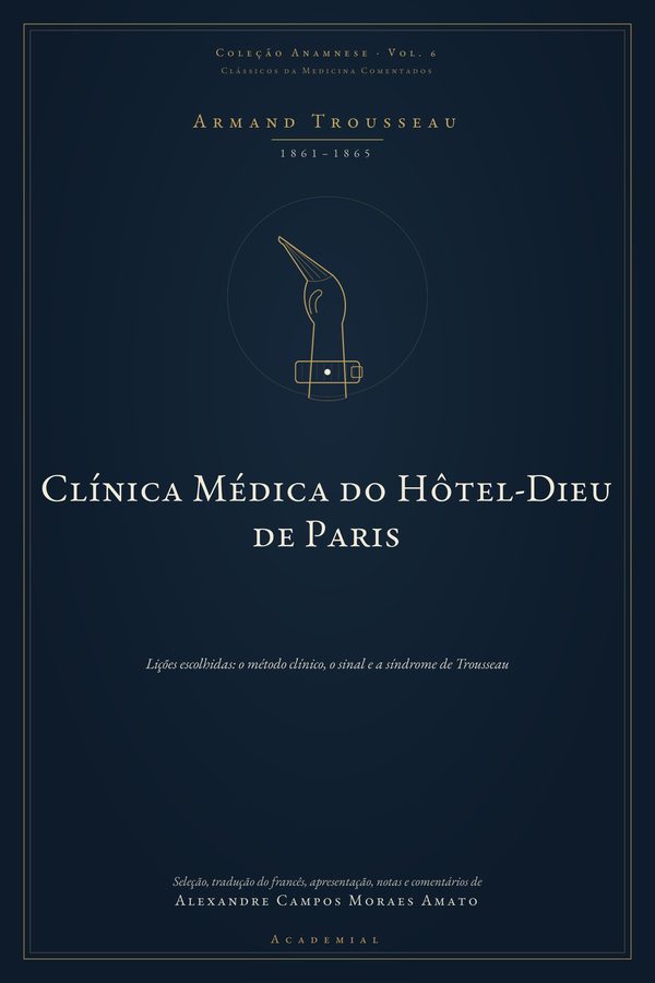 Capa do livro Clínica Médica do Hôtel-Dieu de Paris